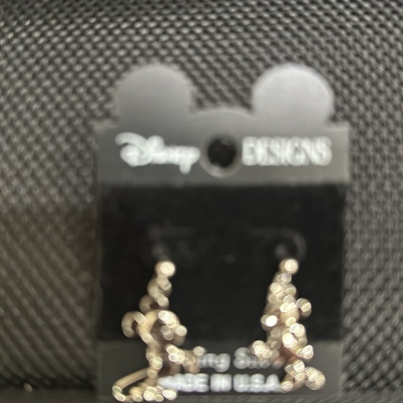Mickey and Minnie post dangle earrings - Picture 5 of 5